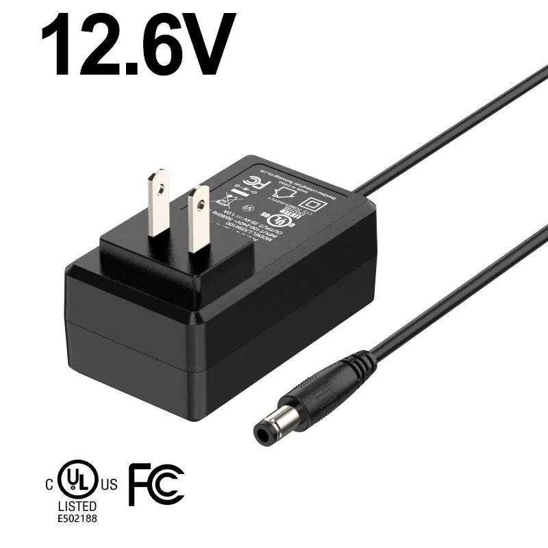 12,6V 2A napájací adaptér elektrickej kolobežky na stenu
