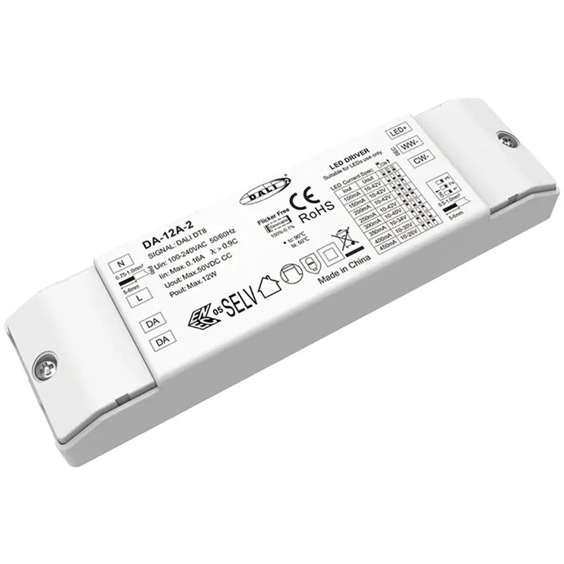 12W DALI CW WW CCT Stmievateľný LED ovládač