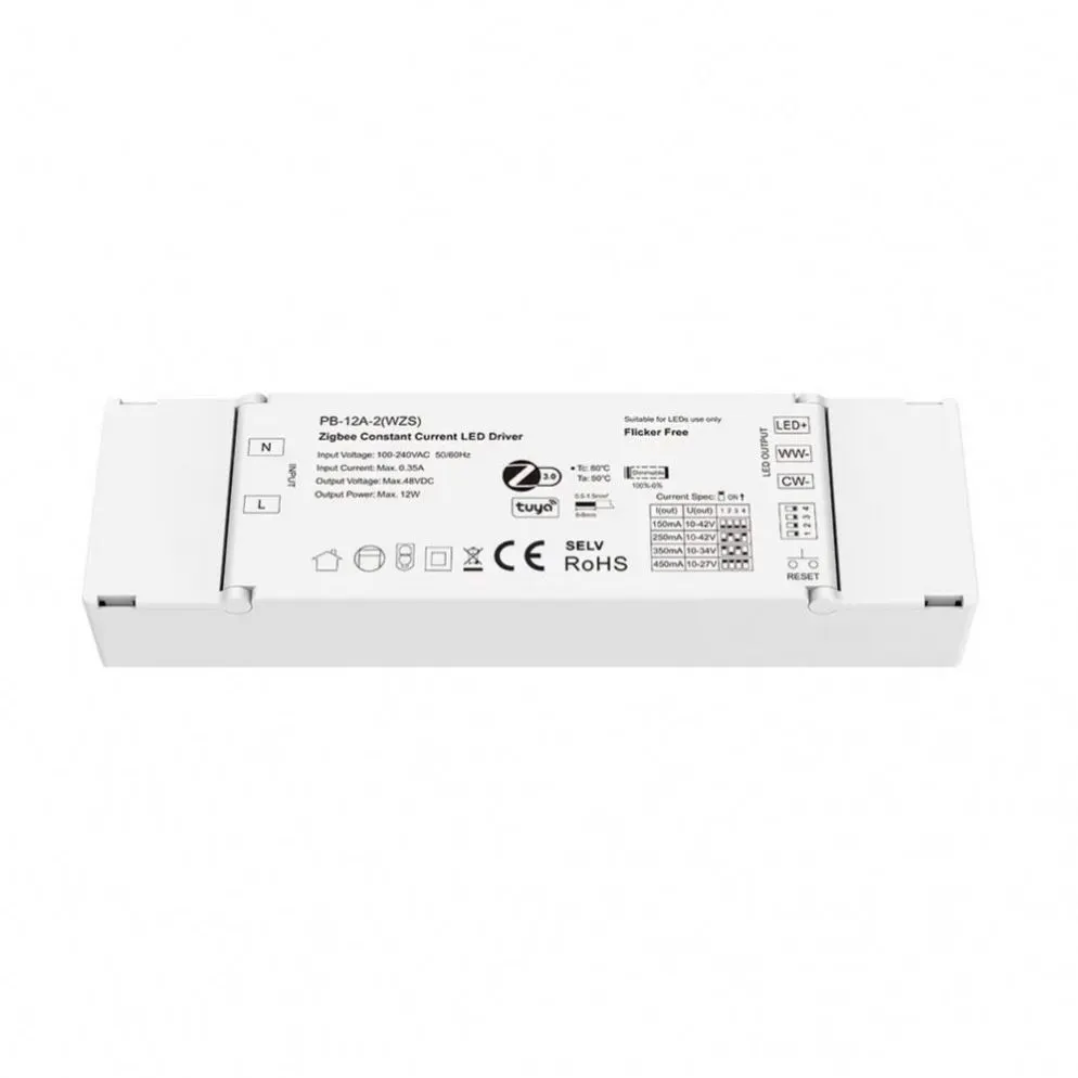 12W TUYA Zigbee CCT stmievateľné LED ovládače