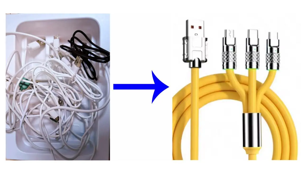 Starwell uvádza na trh Tri-Barche Pro: Ultimate Universal 3-v-1 dátový kábel pre LIF bez neporiadku