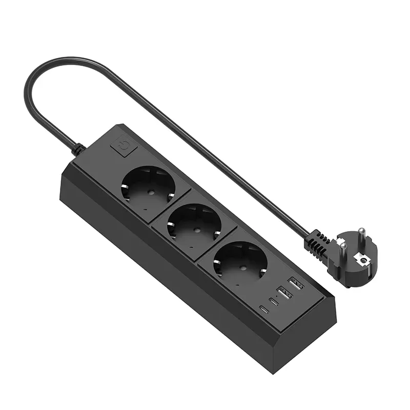 3 zásuvky EÚ Power Strip