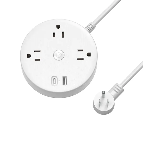 3 zásuvky USA Power Strip