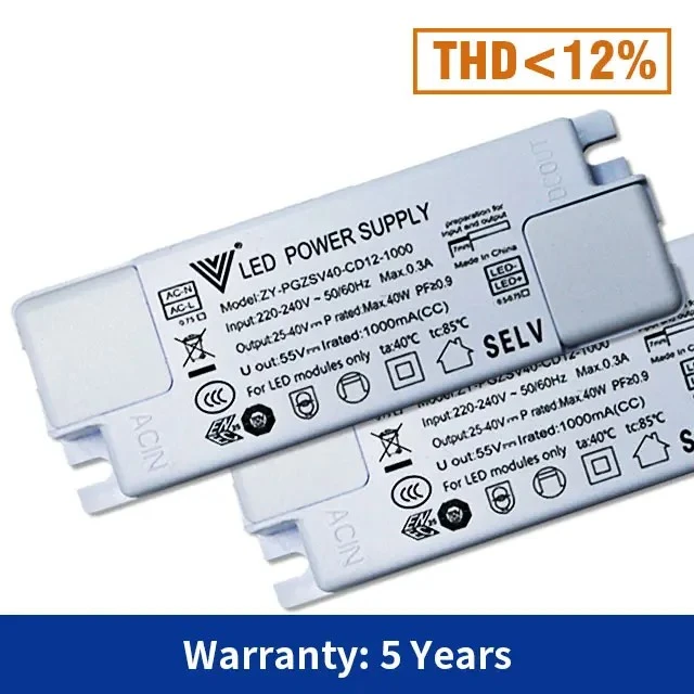 DC25V-80V 300MA 500MA ovládač LED s konštantným prúdom