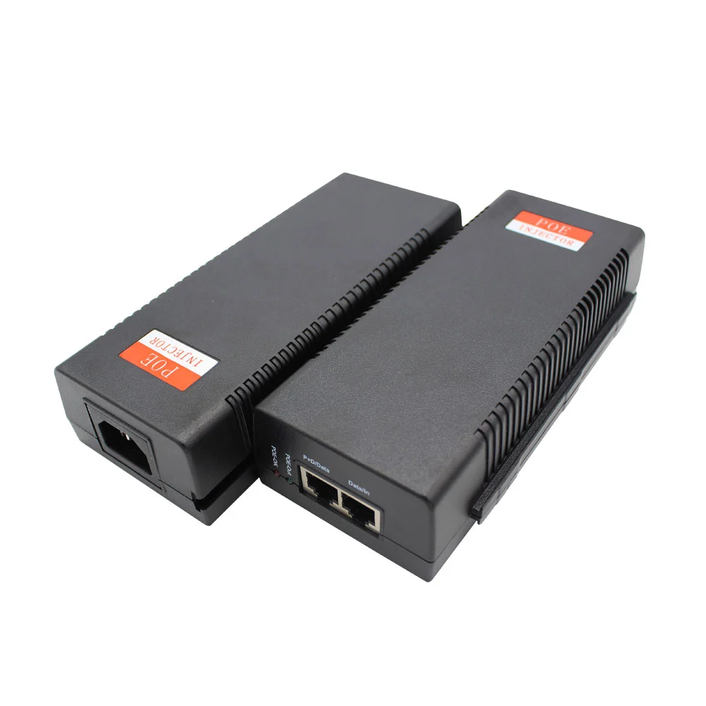 Gigabitový 60W stolný PoE adaptér